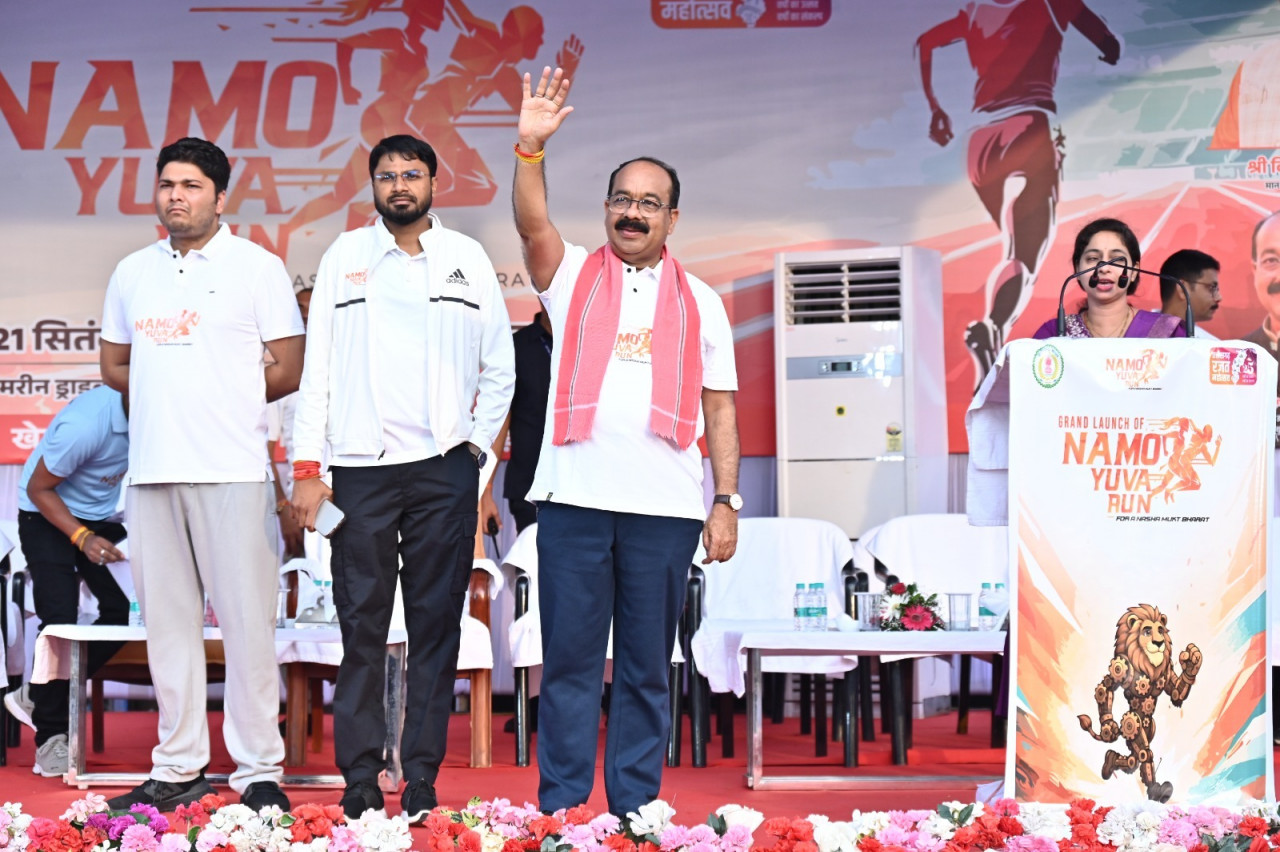स्वस्थ और नशामुक्त भारत के लिए &lsquo;नमो युवा रन&rsquo;