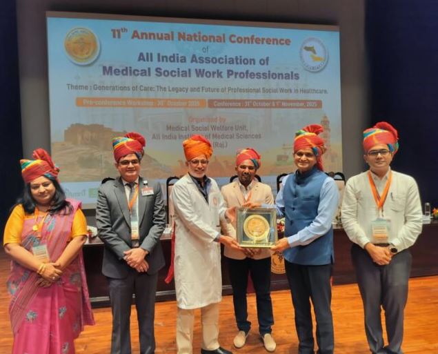 एम्स रायपुर के कार्यकारी निदेशक को एम्स जोधपुर के राष्ट्रीय सम्मेलन में अतिथि व्याख्यान के लिए आमंत्रित किया गया