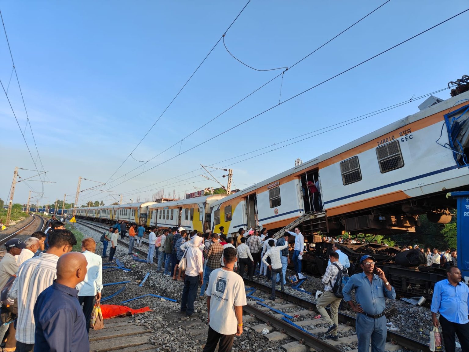 बिलासपुर रेल हादसे की CRS ने शुरू की जांच, 19 रेल कर्मियों से पूछताछ, 2 दिन में रिपोर्ट सम्भावित