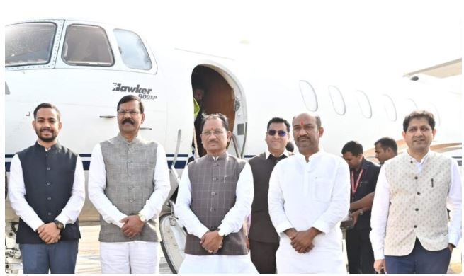 मुख्यमंत्री ने स्टेट हैंगर से विमान परिचालन सेवा का किया शुभारंभ, यात्रियों को मिलेगी राहत 