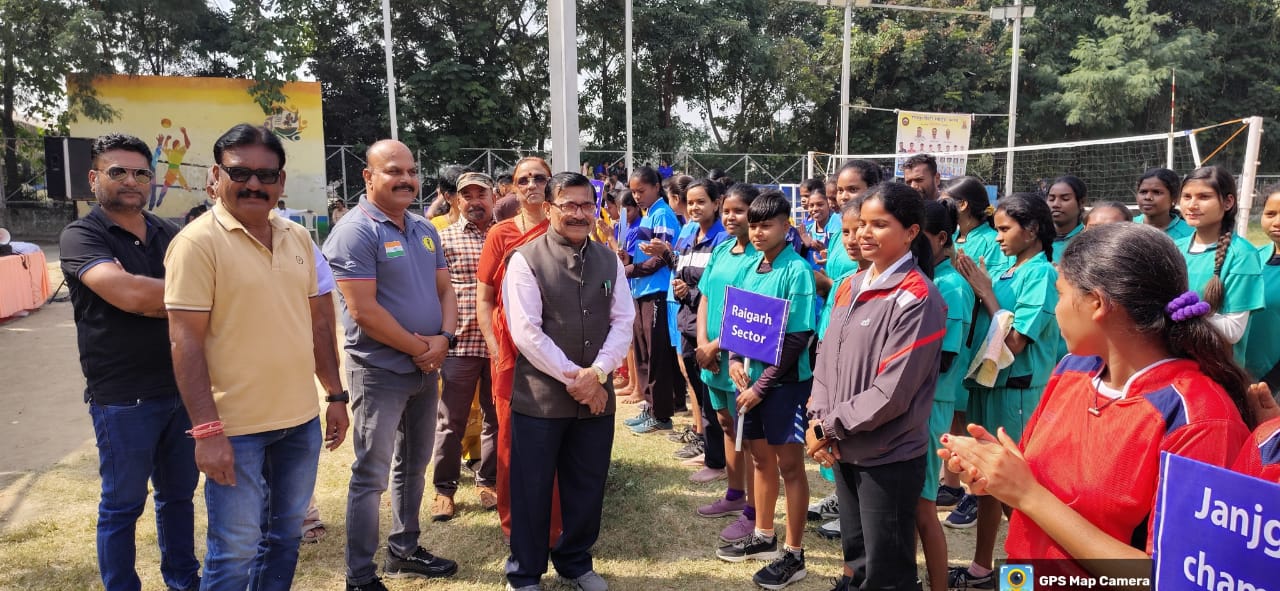 राज्यस्तरीय महिला बॉलीबॉल प्रतियोगिता रायपुर विजेता.. नांदगांव बनीं उपविजेता