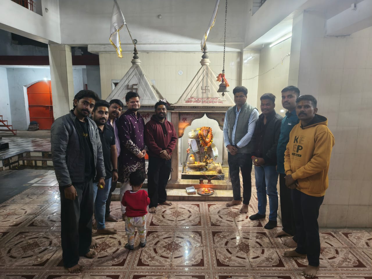 चम्पाषष्टि पर मराठा युवा समाज ने की खंडोबा भगवान की विशेष पूजा