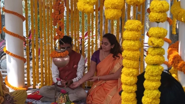 वित्त मंत्री ओपी चौधरी पेश करेंगे बजट, मंदिर में मत्था टेक सदन के लिए हुए रवाना