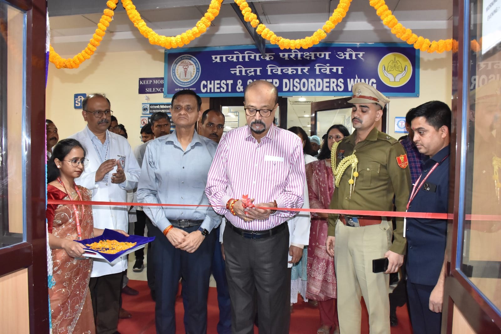 राज्यपाल रमेन डेका ने एम्स रायपुर में अत्याधुनिक 12-बेडेड रेस्पिरेटरी आईसीयू का किया उद्घाटन