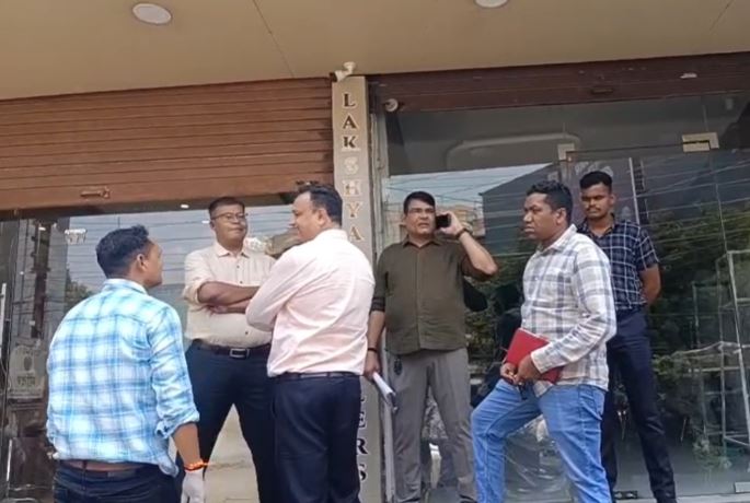 राजधानी रायपुर के ज्वेलरी शॉप में करोड़ों की चोरी, सोने-चांदी के जेवर पर चोरों ने किया हाथ साफ