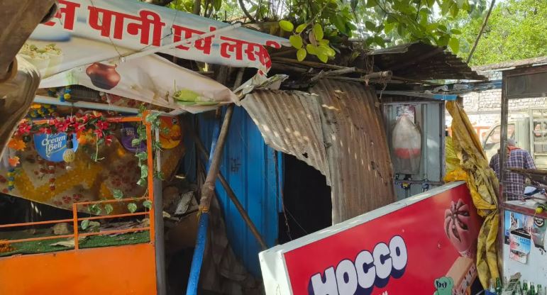 गोंदवारा अंडरब्रिज से 20 अवैध कब्जे हटाए गए