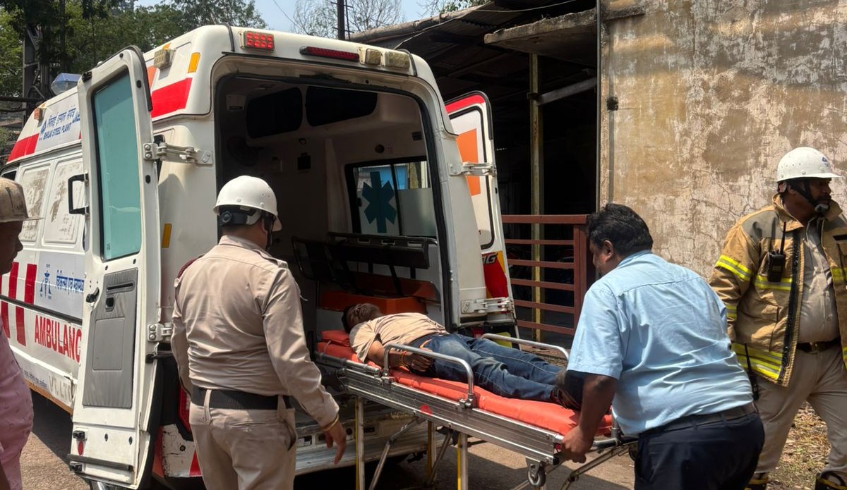 बीएसपी ने आपातकालीन तैयारियों को लेकर कोक ओवन गैस रिसाव पर किया मॉक ड्रिल 