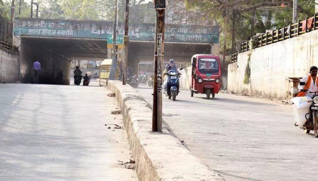 रायपुर में गुढ़ियारी रेलवे अंडर ब्रिज 15 दिन के लिए बंद