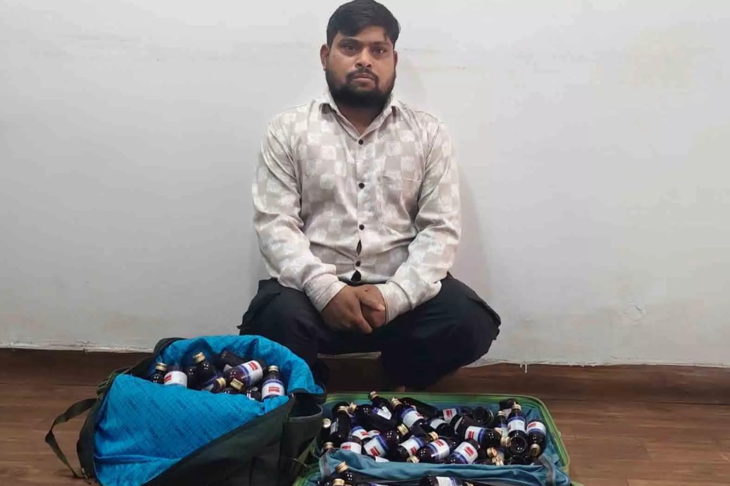 गुढ़ियारी में नशीली सिरप के साथ एक आरोपी गिरफ्तार