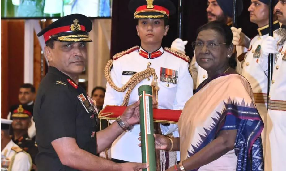 छत्तीसगढ़ के सपूत मेजर जनरल सुधीर कुमार शर्मा को अति विशिष्ट सेवा मेडल