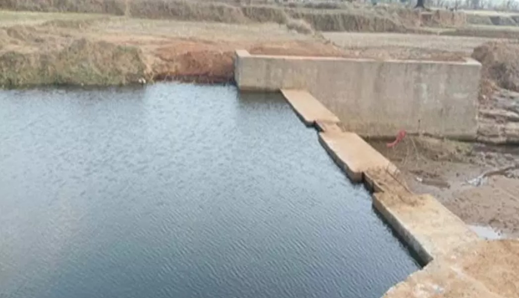 मनरेगा का चेक डेम बना किसानों की नई उम्मीद, 12.5 एकड़ खेतों की होगी सिंचाई