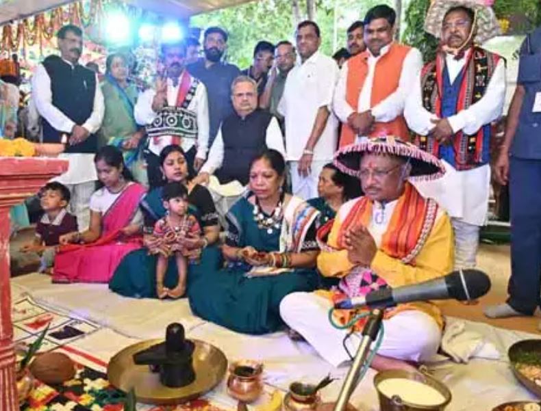 सीएम हाउस नया रायपुर में आज मनाया जाएगा हरेली तिहार