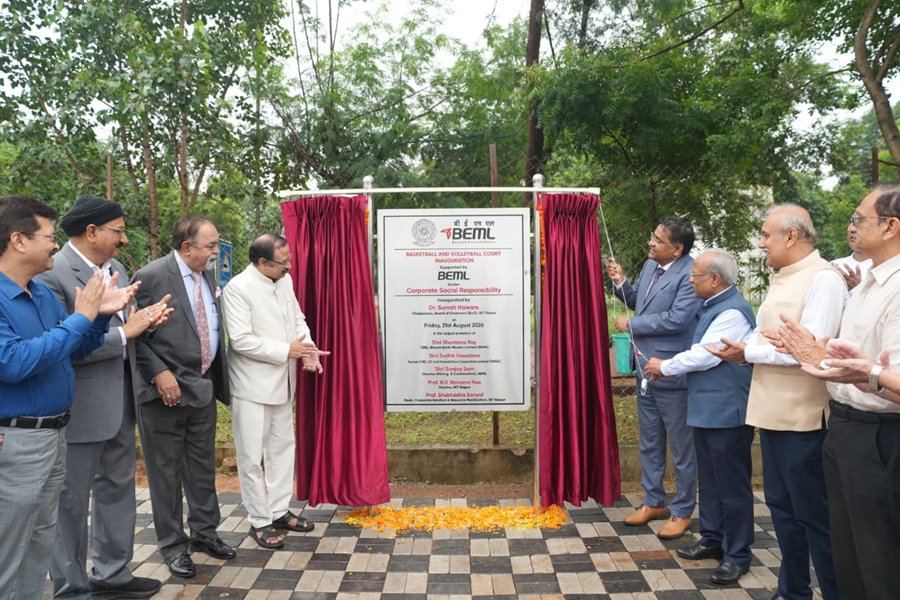 एनआईटी रायपुर में ओरिएंटेशन कार्यक्रम... ओएनजीसी स्मार्ट क्लासरूम और बीईएमएल खेल सुविधाओं का उद्घाटन