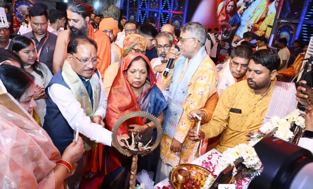 गुढ़ियारी में गूंजा कृष्ण भक्ति का रंग, CM साय ने बढ़ाया गोविंदाओं का उत्साह