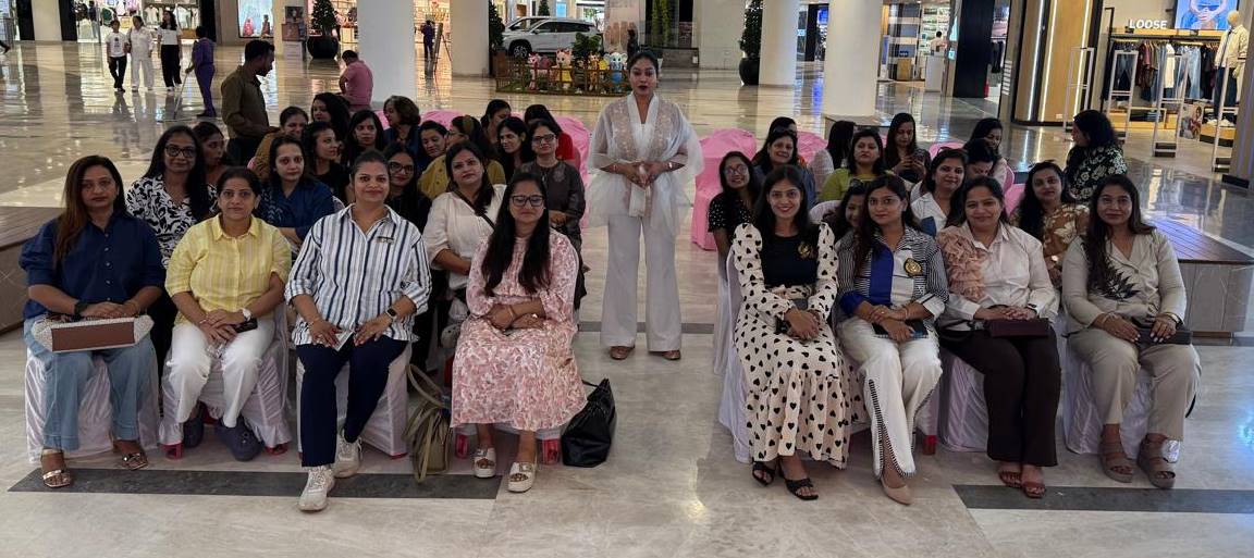  रोटरी क्लब ऑफ रायपुर एलीगेंस ने सदस्यों के लिए आयोजित की नेल आर्ट वर्कशॉप