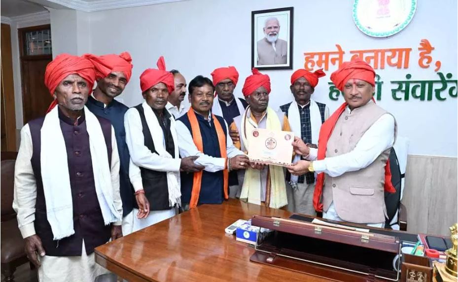 मुख्यमंत्री साय को बस्तर दशहरा पर्व में शामिल होने का मिला आमंत्रण