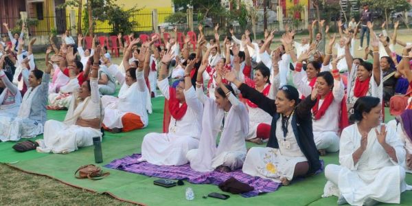 रायपुर के कोटा में 29वें निःशुल्क नियमित योगाभ्यास केन्द्र का शुभारंभ 