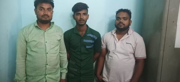 निर्माणाधीन कॉम्पलेक्स में लाखों के कॉपर वायर तथा तांबा का पाईप चोरी, मामले में पुलिस ने पांच को किया गिरफ्तार