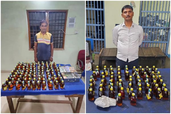  दुकान तथा रेस्टॉरेंट में हो रही थी शराब की अवैध बिक्री, तीन संचालक गिरफ्तार