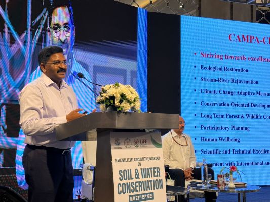 कार्यशालाः प्राकृतिक संसाधनों को संरक्षित एवं संवर्धित करने के संबंध में हुई चर्चा