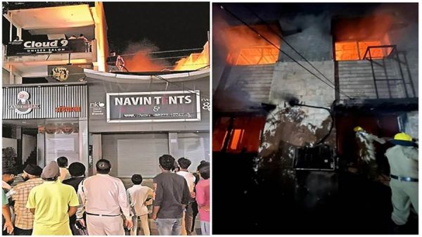 राजधानी में निकली बारात... हुई जमकर आतिशबाजी... उधर टेंट हाउस के गोदाम में भड़क गई आग