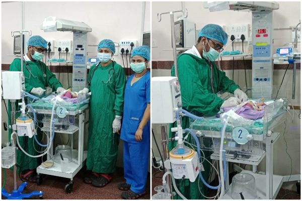 स्पेशल न्यू बोर्न केयर यूनिट नवजात शिशुओं के लिए बना संजीवनी