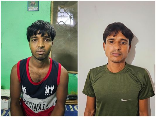 सूने मकान में चोरी करने वाले दो अंतराज्यीय चोर को पुलिस ने दबोचा
