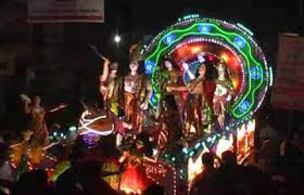 राजधानी में आज रात निकलेगी झांकी....  पुलिस प्रशासन ने तय किया झांकी का रूट