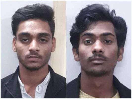  दोपहिया वाहन में घुम-घुमकर लोगों को लूटने वाले 2 आरोपी और एक नाबालिग गिरफ्तार