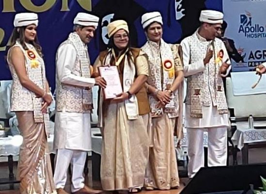 राजधानी की गार्गी शुक्ला को स्वर्ण पदक...एमएससी बायोटेक्नॉलॉजी में किया सर्वश्रेष्ठ प्रदर्शन