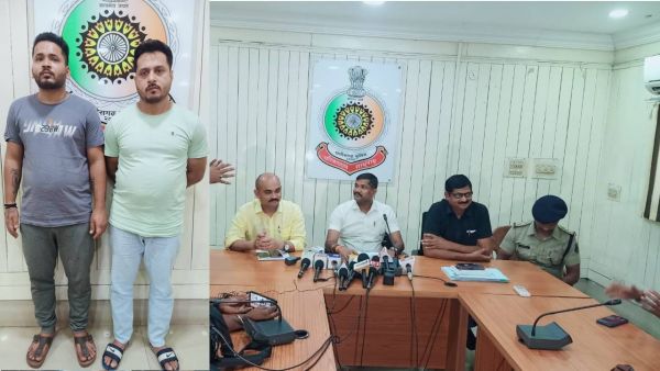देश भर के ज्वेलरी दुकान में नकली सोना गिरवी रखवाकर ठगी करने वाले 2 आरोपी  गिरफ्तार