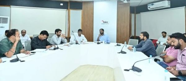 स्मार्ट सिटी के प्रबंध संचालक अबिनाश मिश्रा ने की स्मार्ट सिटी प्रोजेक्ट्स की समीक्षा