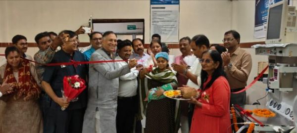 राजधानी स्थित जिला अस्पताल काली बाड़ी में 12 लाख की मशीनों का MISO ने दिया दान