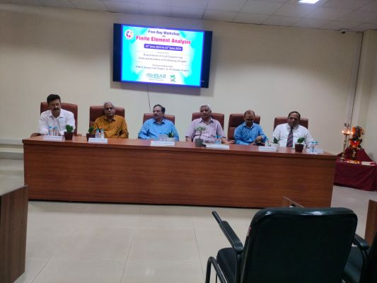  एनआईटी रायपुर में &lsquo;फ़ाइनाइट्&zwnj; एलिमेंट एनालिसिस&rsquo; पर 5 दिवसीय वर्कशॉप का हुआ उद्घाटन 