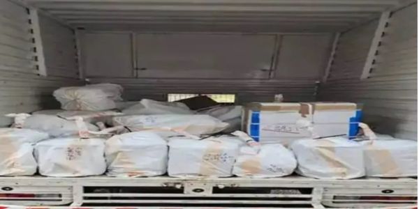 नौ करोड़ की चांदी की सिल्लियां जब्त, 15 कार्टन में रखी थी 928 किलो चांदी की सिल्लियां