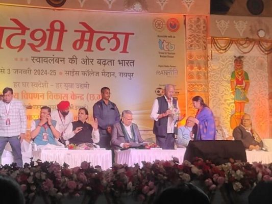 विधान सभा अध्यक्ष डॉ. रमन सिंह ने कहा : भारतीय संस्कृति का प्रतीक है स्वदेशी मेला