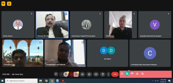 ब्रिजिंग इनोवेशन टू एप्लिकेशन" विषय पर ऑनलाइन फैकल्टी डेवलपमेंट प्रोग्राम का उद्घाटन