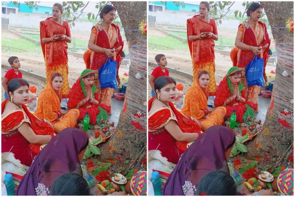 वट सावित्रीः महिलाओं ने पति के लंबी उम्र पूजा अर्चना