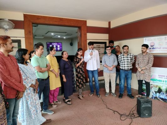 संगीत से जागी स्वच्छता की चेतना : एनआईटी रायपुर के रागा म्यूज़िक क्लब की अनोखी पहल