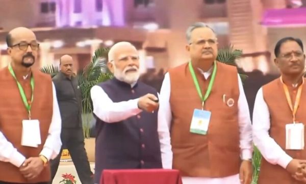 प्रधानमंत्री नरेंद्र मोदी ने किया छत्तीसगढ़ विधानसभा के नए भवन का लोकार्पण