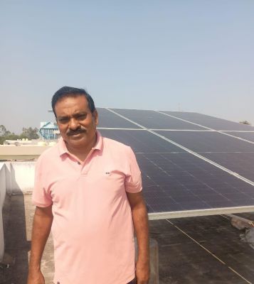 मोदी की गारंटी, विष्णु के सुशासन से मेश्राम का घर सौर ऊर्जा से हुआ रोशन