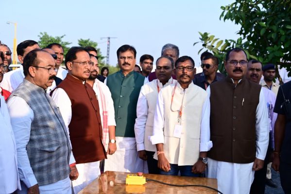  बेमेतरा में छत्तीसगढ़ बाँस तीर्थ संकल्पना समारोह भव्यता के साथ सम्पन्न