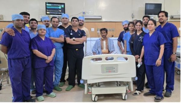 फेफड़ों को चीरते हार्ट के अंदर लगी बुलेट, अम्बेडकर अस्पताल के डॉक्टरों ने ओपन हार्ट सर्जरी कर निकाली गोली