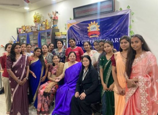 कैट महिला विंग द्वारा स्वावलंबी महिला प्रशिक्षण कार्यक्रम का आयोजन किया गया