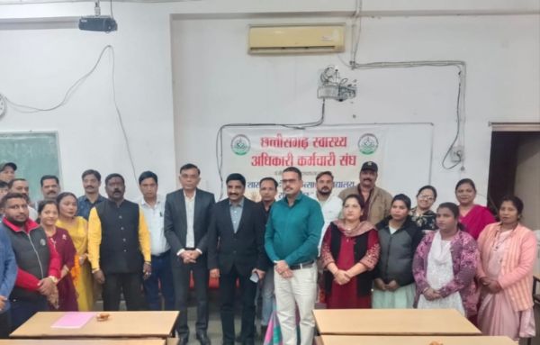 शासकीय दंत चिकित्सालय की नवीन कार्यकारिणी ने ली शपथ