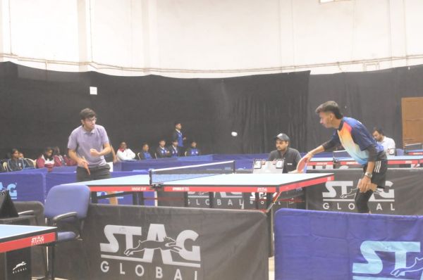 रविवि में पूर्व क्षेत्र अंतर-विश्वविद्यालय टेबल टेनिस प्रतियोगिता शुरू... 43 टीमों की सहभागिता