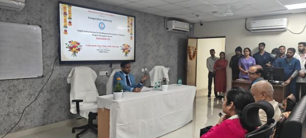 एम्स रायपुर में &lsquo;औषधि-ईआर&rsquo; का शुभारंभ, आपात सेवाओं के लिए स्वदेशी डिजिटल दवा प्रबंधन प्रणाली