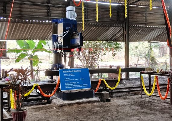 बिजलीकर्मियों ने 60 साल पुरानी जर्मन मशीन को अपने कौशल से किया पुनर्जीवित