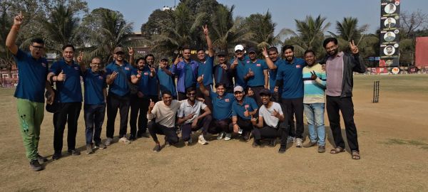  आईबीसी24 ने वीडियो जर्नलिस्ट को 124 रन से हराकर सेमीफाइनल में प्रवेश किया