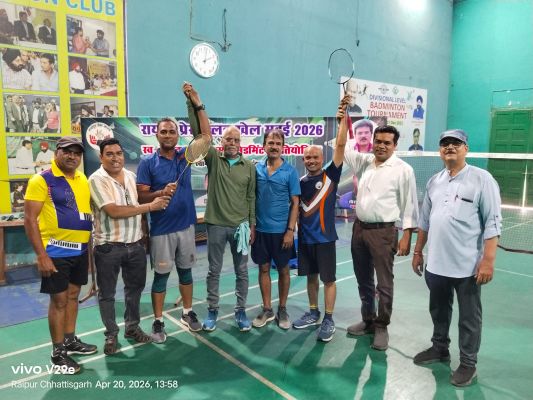 बैडमिंटन एकल में रामेश्वर और युगल में सत्येंद्र व टीकम की जोड़ी चैंपियन